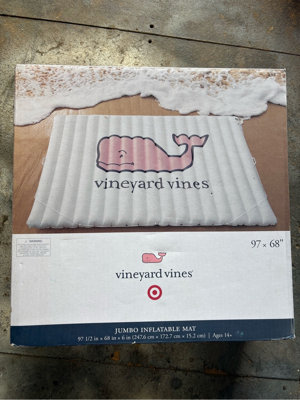 Vineyard Vines x Target Jumbo Inflatable Mat